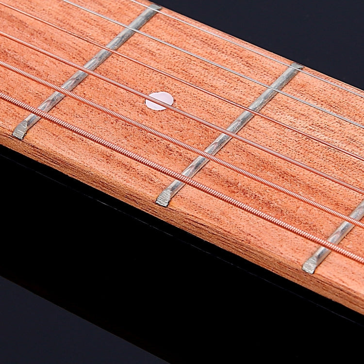 Herramienta de práctica de guitarra de bolsillo portátil de 6 trastes, herramienta de práctica de digitación de acordes para principiantes, 6 Fret Fingering Practice Tool