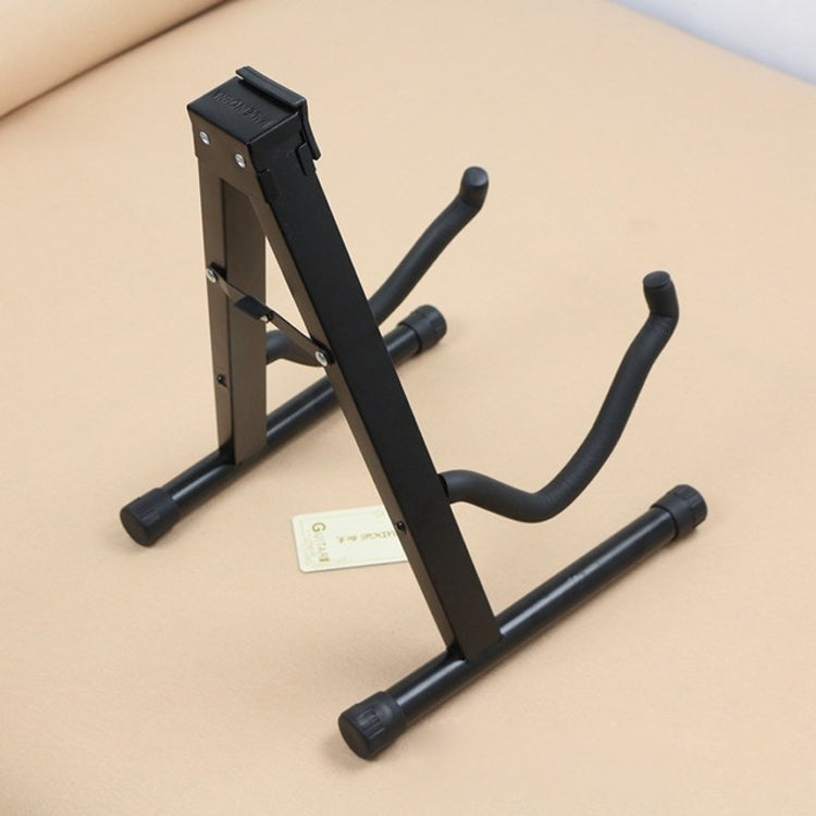 Soporte de guitarra vertical plegable universal de metal, Metal Guitar Stand
