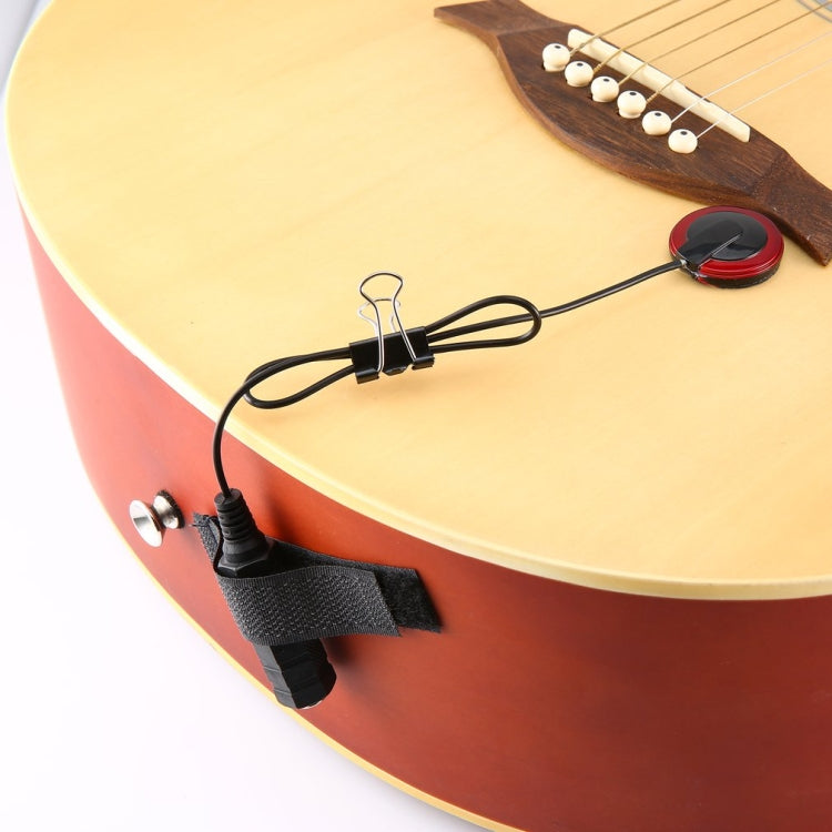 Pastilla de sonido multifuncional pastable para guitarra de madera, Pasteable Multifunctional Sound Pickup
