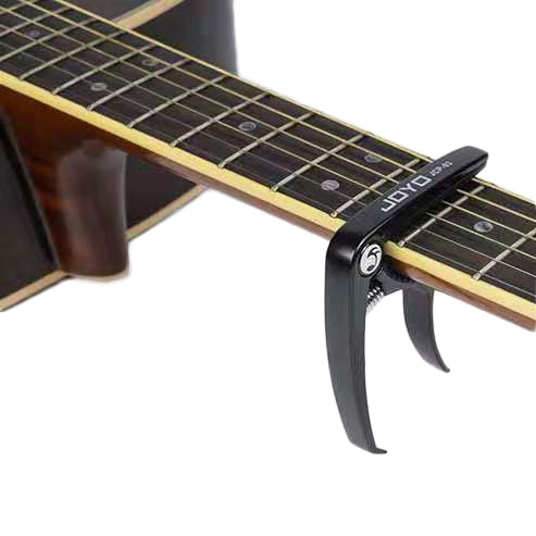 JOYO JCP-03 Cejilla de guitarra de aleación de zinc Cejilla universal para ukelele de guitarra acústica, JCP-03