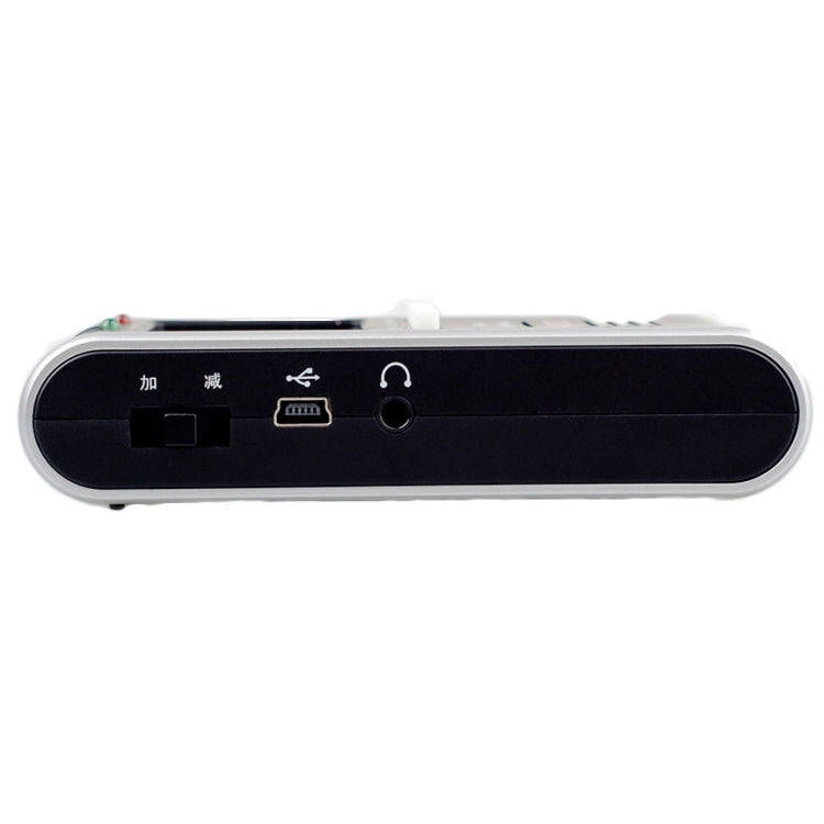 JOYO JM-90 Mini portátil recargable con clip LED indicador electrónico metrónomo digital generador de tono sintonizador para guitarra violín ukelele, JM-90 (Black), JM-90 (White)