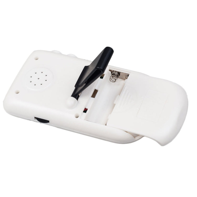 JOYO JM-91 Mini metrónomo Vocal multifuncional portátil, metrónomo electrónico Digital, generador de tonos, sintonizador para guitarra, violín, ukelele, JM-91 (White)