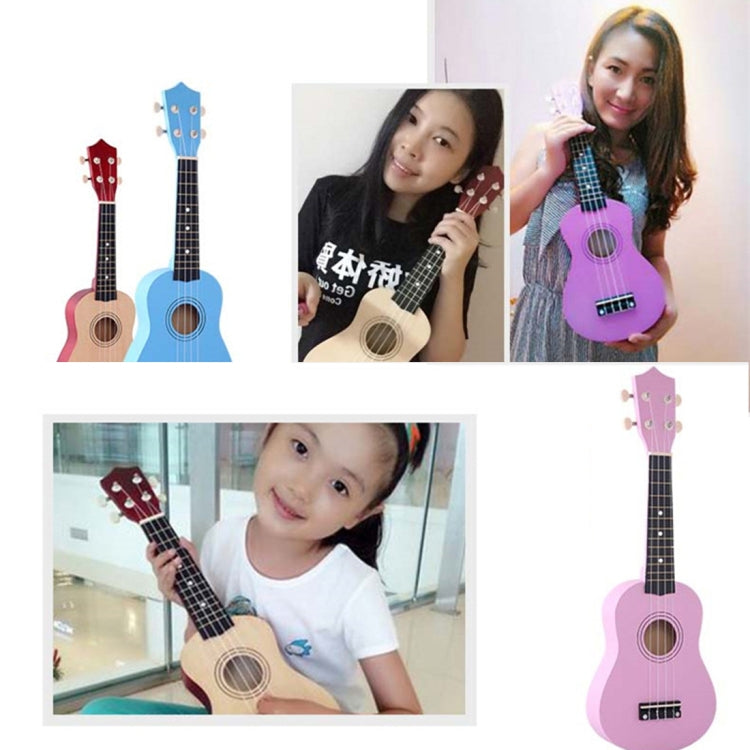 HM100 Ukelele de tilo de 21 pulgadas Instrumento de iluminación musical para niños