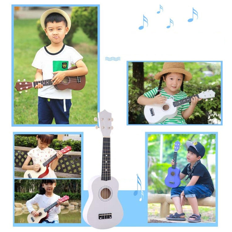 HM100 Ukelele de tilo de 21 pulgadas Instrumento de iluminación musical para niños