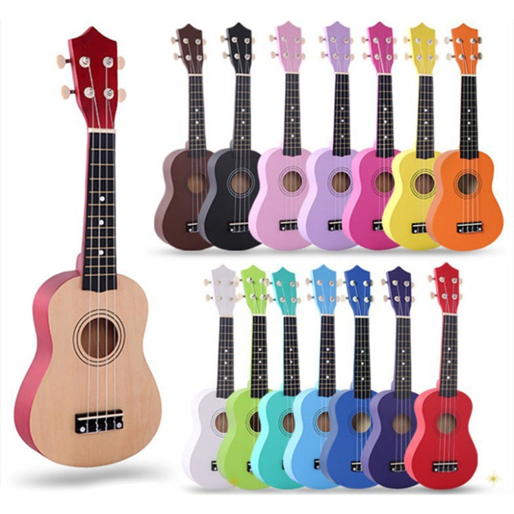HM100 Ukelele de tilo de 21 pulgadas Instrumento de iluminación musical para niños