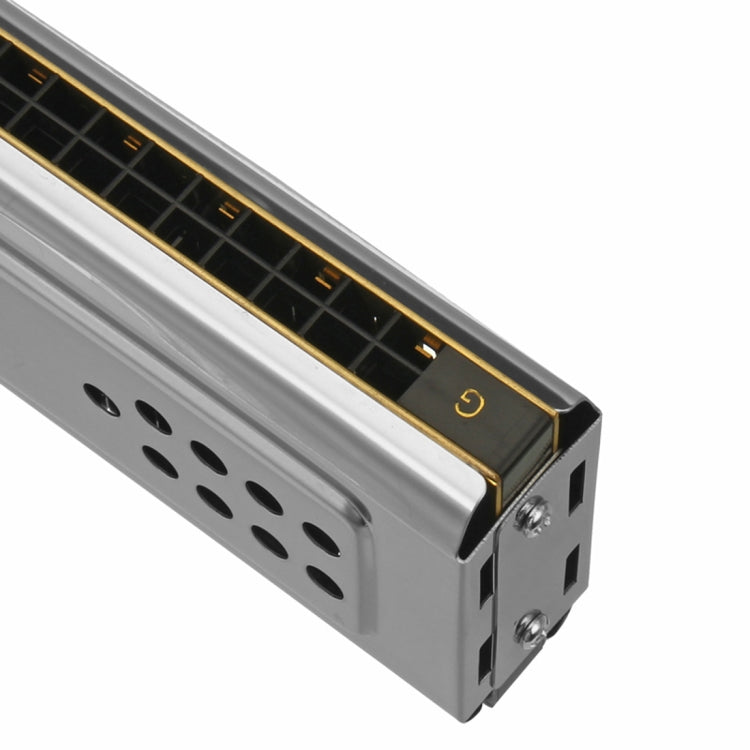 Swan SW24-12A Caja de polifonía para principiantes, armónica de doble cara con 24 agujeros, rendimiento para principiantes y adultos, SW24-12A 24-holes Polyphonic Harmonica