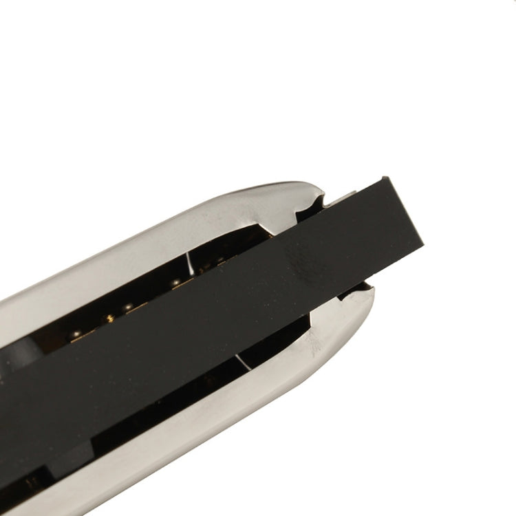 Swan SW1020-7 10 agujeros diatónico Blues arpa armónica adultos estudiantes niños instrumentos principiantes, SW1020-7 10 Holes Polyphonic Harmonica