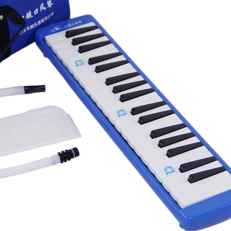 Swan SW37J Acordeón de 37 teclas Melódica Piano oral Niño Estudiante Principiante Instrumentos musicales, SW37J 37-Keys Polyphonic Harmonica