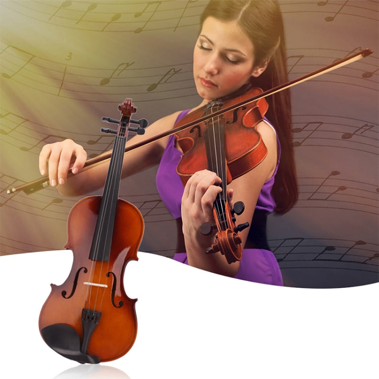 Violín acústico de tamaño completo 4/4 Violín de madera maciza hecho a mano, Violin