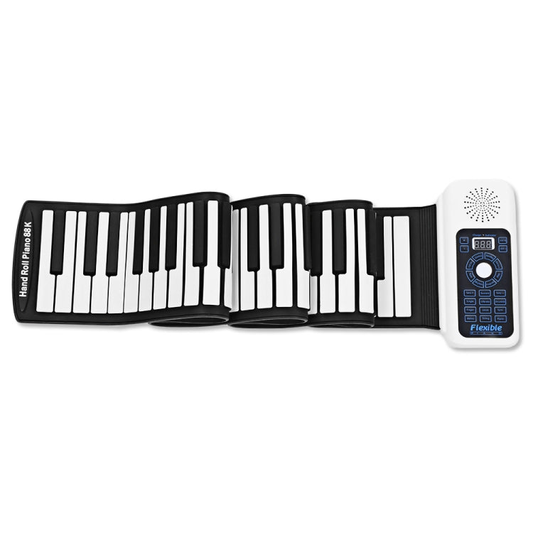 Piano Electrónico con rollo manual para estudiantes, versión engrosada de 88 teclas, 88 Keys