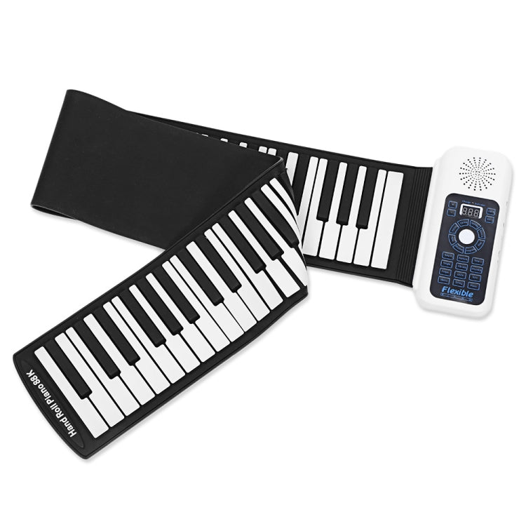 Piano Electrónico con rollo manual para estudiantes, versión engrosada de 88 teclas, 88 Keys