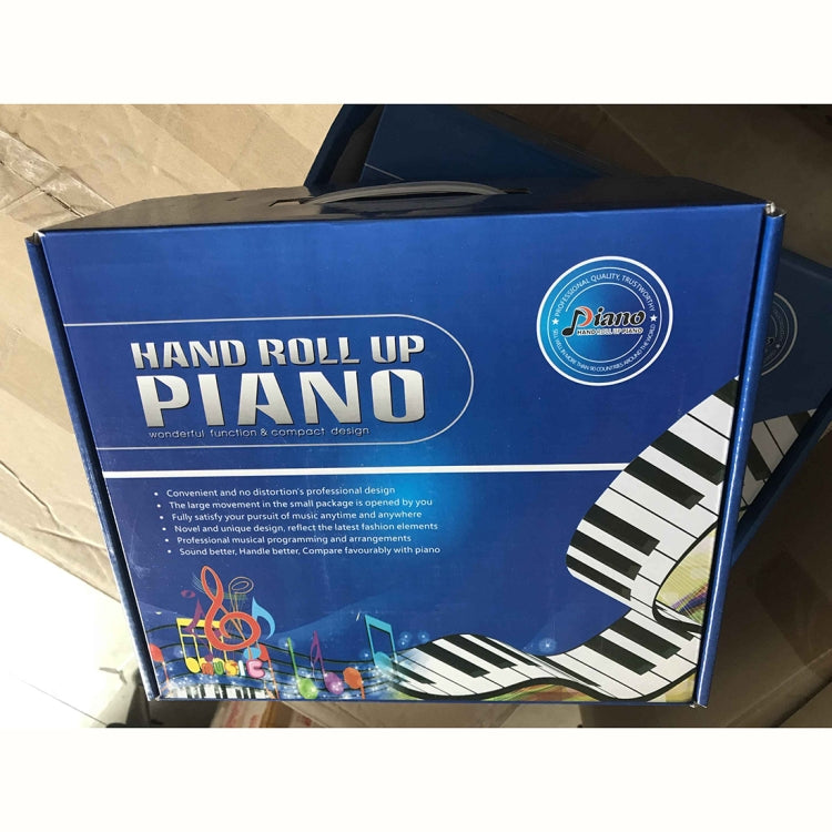 Piano Electrónico con rollo manual para estudiantes, versión engrosada de 88 teclas, 88 Keys