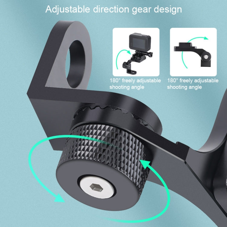 RUIGPRO-Soporte de teléfono de aleación para manillar de motocicleta, para cámara deportiva GoPro/ Insta360/DJI OSMO