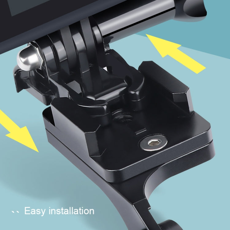 RUIGPRO-Soporte de teléfono de aleación para manillar de motocicleta, para cámara deportiva GoPro/ Insta360/DJI OSMO