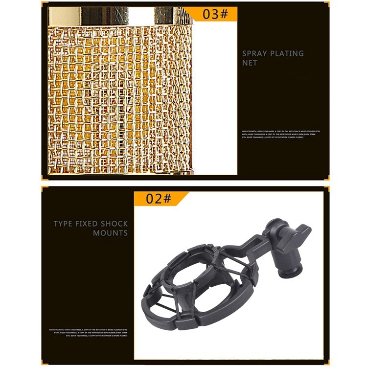 Compatible con PC/Mac para transmisión en vivo, KTV, etc., BM800 Black, BM800 Pink, BM800 Blue, BM800 Red, BM800 White
