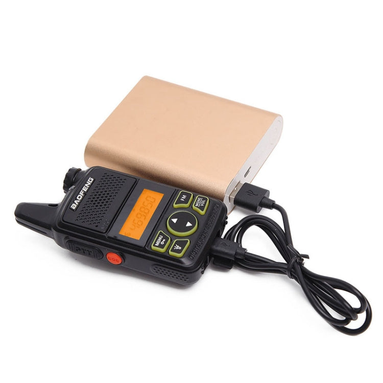 BaoFeng BF-T1 Walkie Talkie portátil con radio de banda única, enchufe de EE. UU., BF-T1 US Plug