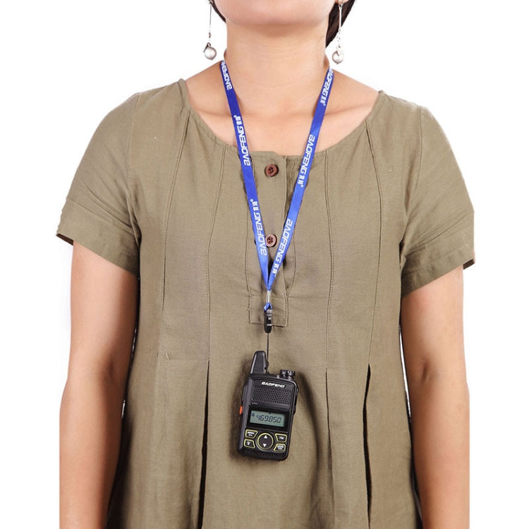 Walkie Talkie portátil con radio de banda única BaoFeng BF-T1, enchufe UE, BF-T1 EU Plug