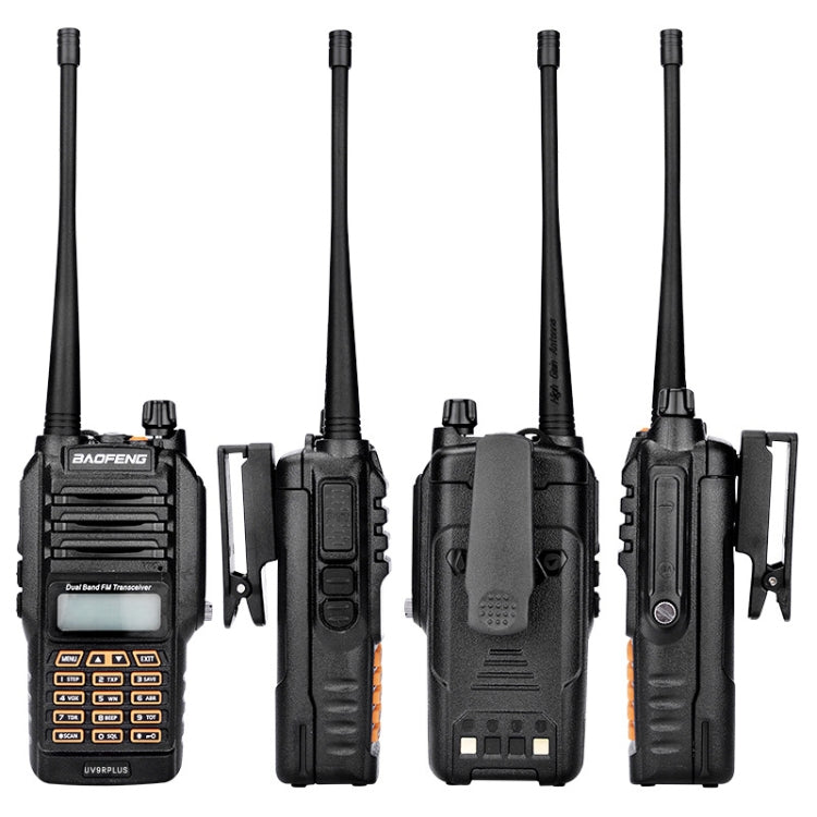 BaoFeng BF-UV9Rplus 16W Walkie Talkie con antena portátil de radio de doble banda resistente al agua, enchufe de EE. UU., BF-UV9Rplus US Plug