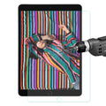 ENKAY Hat-Prince 0,33 mm 9H 2.5D Película de vidrio templado con borde curvo para iPad Air 2019