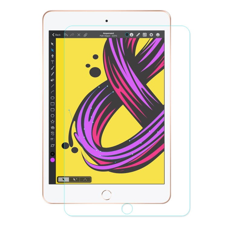 ENKAY Hat-Prince 0,33 mm 9H 2.5D Película protectora de vidrio templado con borde de arco para iPad mini 2019, iPad mini 2019