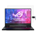 Película protectora de vidrio templado HD para pantalla de ordenador portátil para ASUS ROG Zephyrus M GU502 de 15,6 pulgadas, For ASUS ROG Zephyrus M 15.6 inch