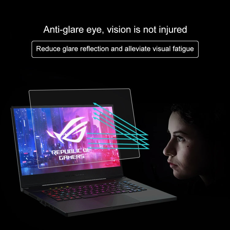 Película protectora de vidrio templado HD para pantalla de ordenador portátil para ASUS ROG Zephyrus M GU502 de 15,6 pulgadas, For ASUS ROG Zephyrus M 15.6 inch