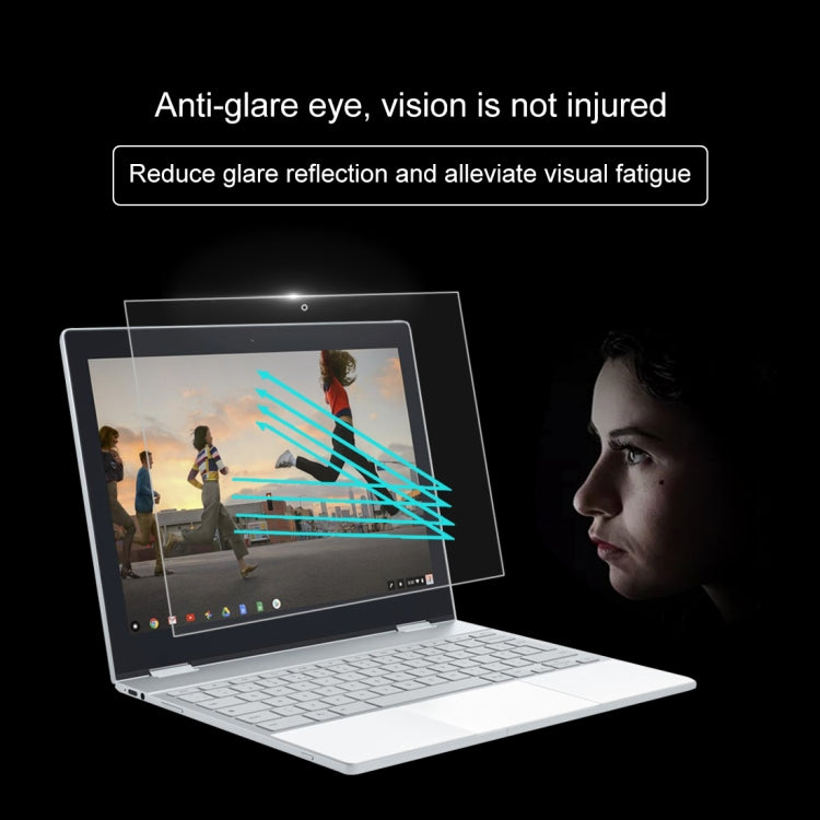 Película de vidrio templado de pantalla completa de dureza superficial 9H de 0,4 mm para Google Pixelbook de 12,3 pulgadas, For Google Pixelbook 12.3 inch