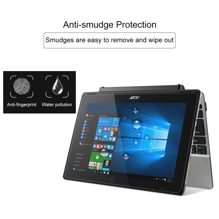 Película de vidrio templado de pantalla completa de dureza superficial 9H de 0,4 mm para Acer Switch 11V (SW5-173) 11,6 pulgadas, For Acer Switch 11V (SW5-173) 11.6 inch