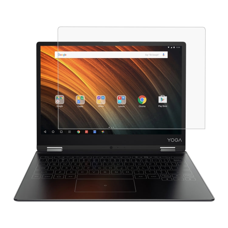 Película De Vidrio Templado De Pantalla Completa De Dureza Superficial De 0,4 Mm 9H Para Lenovo YOGA A12, Yoga A12