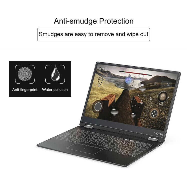 Película De Vidrio Templado De Pantalla Completa De Dureza Superficial De 0,4 Mm 9H Para Lenovo YOGA A12, Yoga A12