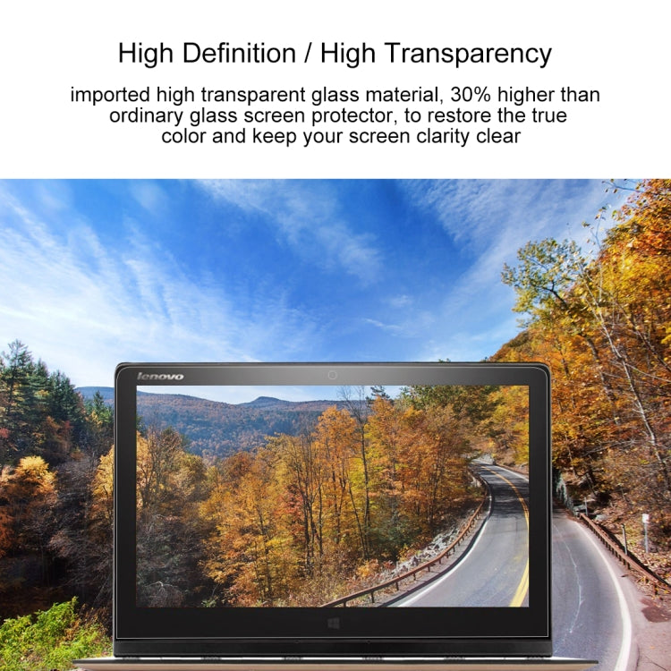 Película De Vidrio Templado De Pantalla Completa De Dureza Superficial De 0,4 Mm 9H Para Lenovo YOGA 3 Pro 13,3 Pulgadas, Yoga 3 Pro