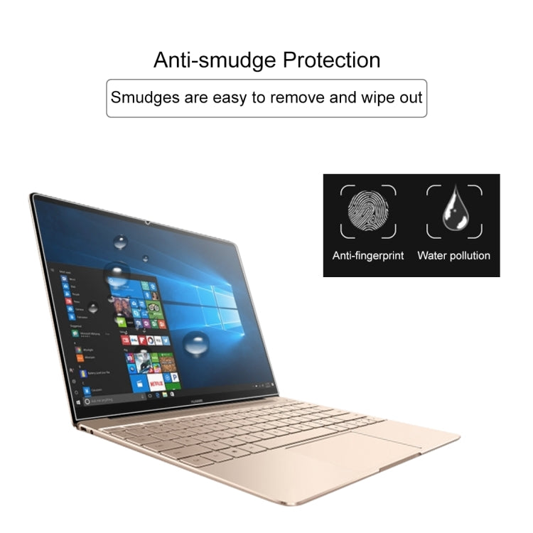 Película De Vidrio Templado De Pantalla Completa De Dureza Superficial 9H De 0,4 Mm Para Huawei MateBook X 13,3 Pulgadas, MateBook X 13.3 inch