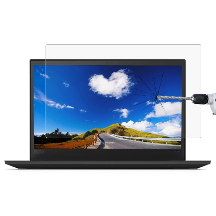 Película De Vidrio Templado De Pantalla Completa De Dureza Superficial 9H Para Lenovo ThinkPad E585 De 15,6 Pulgadas, Lenovo E585