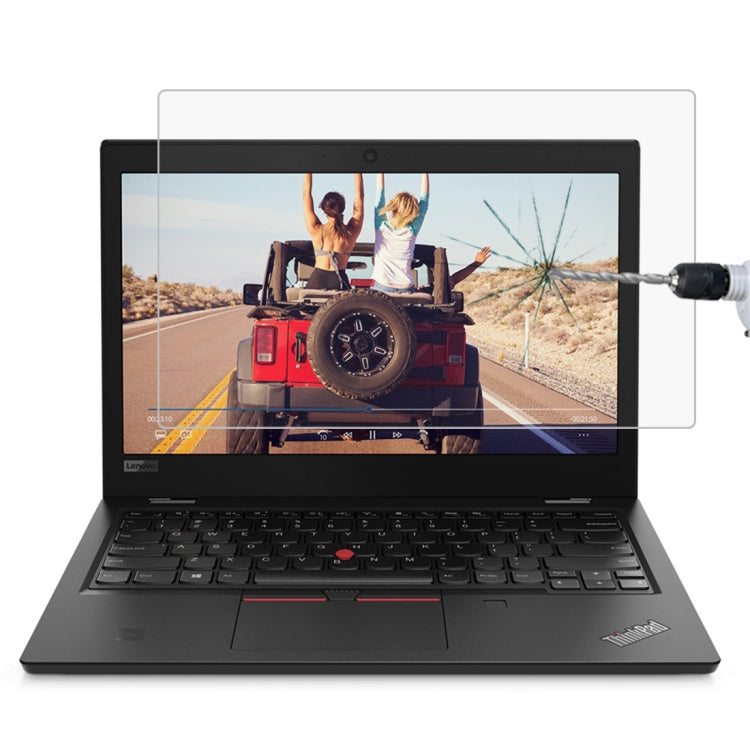 Película De Vidrio Templado De Pantalla Completa De Dureza Superficial De 0,4 Mm 9H Para Lenovo ThinkPad L380 Yoga De 13,3 Pulgadas, L380 Yoga