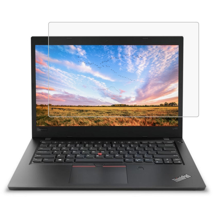 Película De Vidrio Templado De Pantalla Completa De Dureza Superficial De 0,4 Mm 9H Para Lenovo ThinkPad L480 De 14 Pulgadas, Lenovo L480