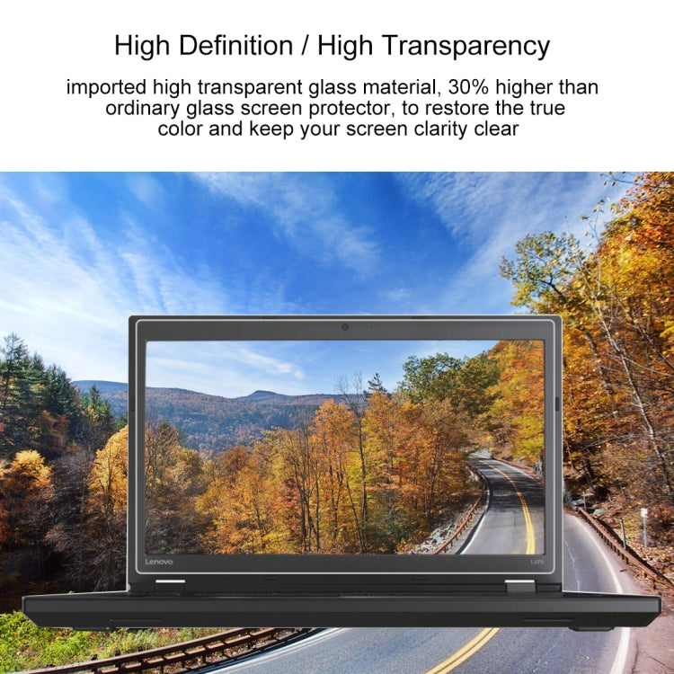 Película De Vidrio Templado De Pantalla Completa De Dureza Superficial 9H Para Lenovo ThinkPad L570 De 15,6 Pulgadas, Lenovo L570