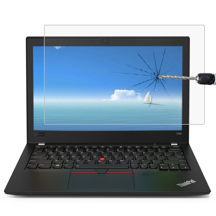 Película De Vidrio Templado De Pantalla Completa De Dureza Superficial De 0,4 Mm 9H Para Lenovo ThinkPad X280 De 12,5 Pulgadas, Lenovo X280