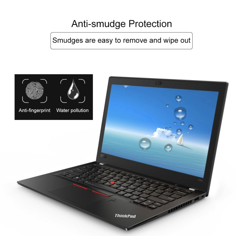 Película De Vidrio Templado De Pantalla Completa De Dureza Superficial De 0,4 Mm 9H Para Lenovo ThinkPad X280 De 12,5 Pulgadas, Lenovo X280