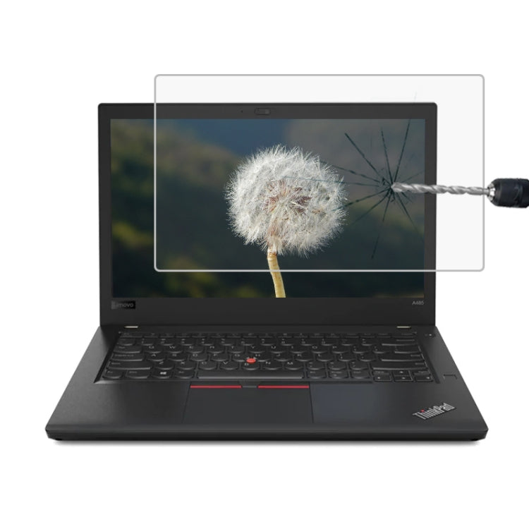Película De Vidrio Templado De Pantalla Completa De Dureza Superficial De 0,4 Mm 9H Para Lenovo ThinkPad A485 De 14 Pulgadas, Lenovo A485