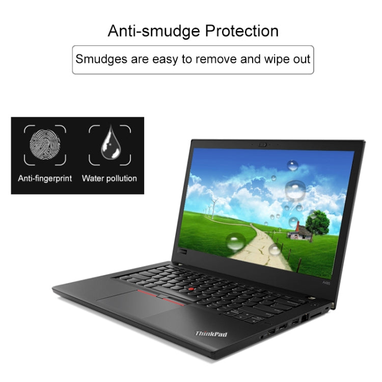 Película De Vidrio Templado De Pantalla Completa De Dureza Superficial De 0,4 Mm 9H Para Lenovo ThinkPad A485 De 14 Pulgadas, Lenovo A485