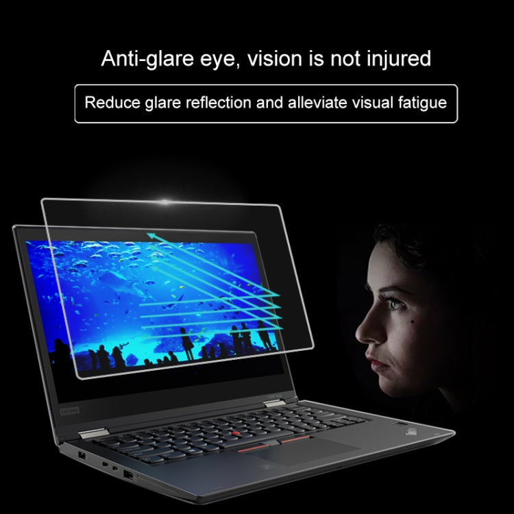 Película de vidrio templado de pantalla completa de dureza superficial 9H de 0,4 mm para Lenovo ThinkPad X380 Yoga de 13,3 pulgadas, X380 Yoga