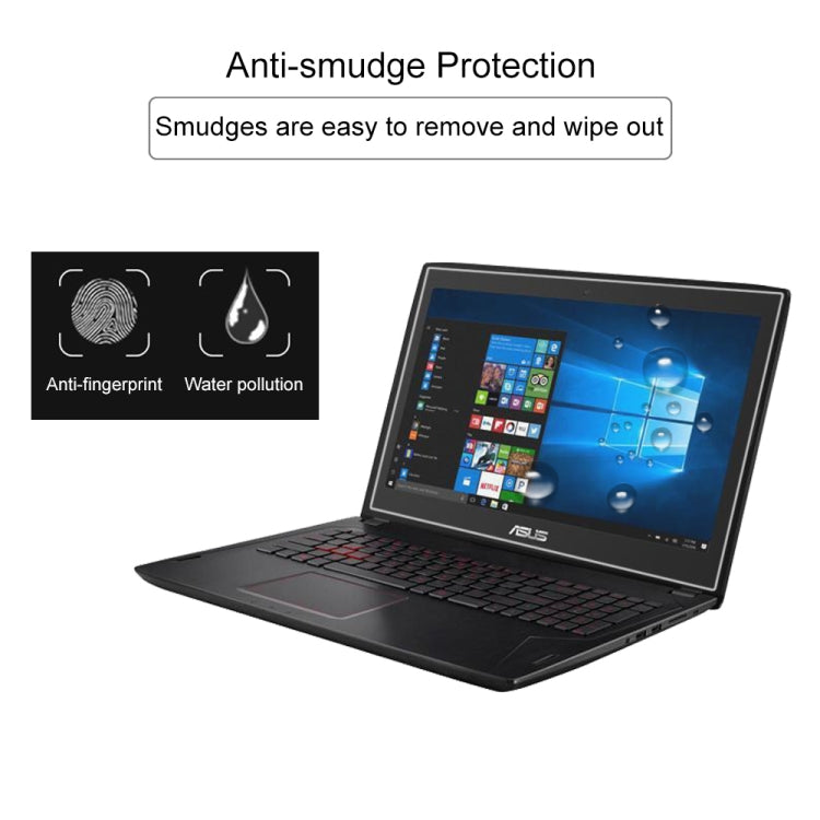 Película protectora de vidrio templado HD para pantalla de portátil para ASUS FX502VM de 15,6 pulgadas, For ASUS FX502VM 15.6 inch