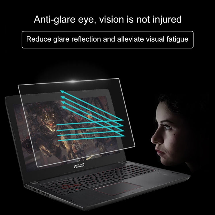 Película protectora de vidrio templado HD para pantalla de portátil para ASUS FX502VM de 15,6 pulgadas, For ASUS FX502VM 15.6 inch