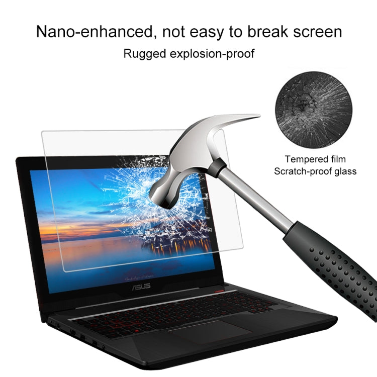 Película protectora de vidrio templado HD para pantalla de ordenador portátil para ASUS FX503 de 15,6 pulgadas, For ASUS FX503 15.6 inch