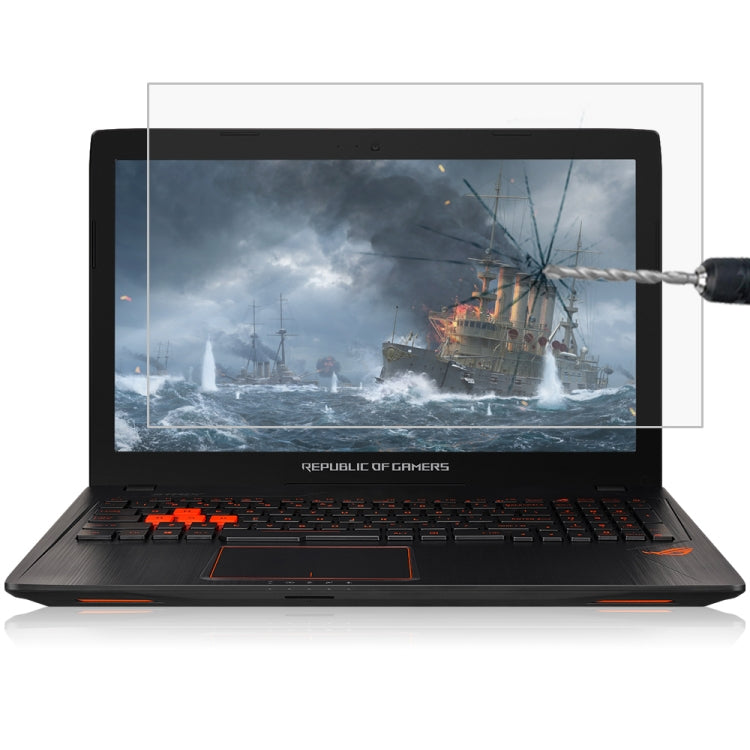 Película protectora de vidrio templado HD para pantalla de ordenador portátil para ASUS ROG GL553VD de 15,6 pulgadas, For ASUS ROG GL553VD 15.6 inch