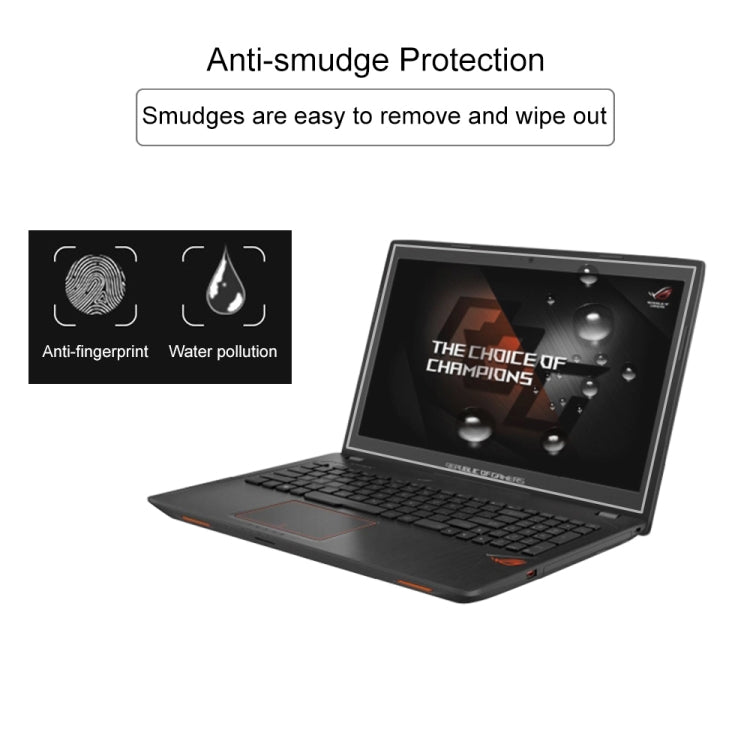 Película protectora de vidrio templado HD para pantalla de ordenador portátil para ASUS ROG GL553VD de 15,6 pulgadas, For ASUS ROG GL553VD 15.6 inch