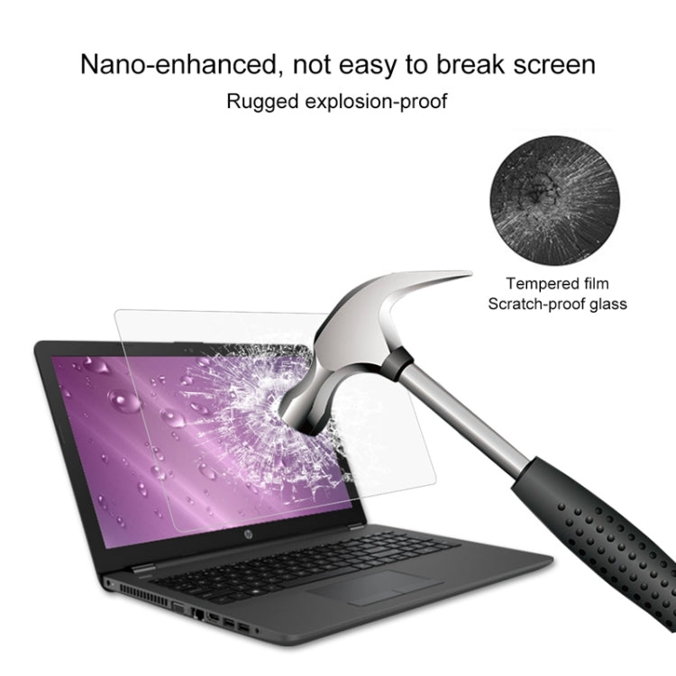 Película protectora de vidrio templado HD para pantalla de portátil HP 255 G6 Notebook PC (ENERGY STAR) de 15,6 pulgadas, For HP 255 G6 Notebook PC (ENERGY STAR) 15.6 inch