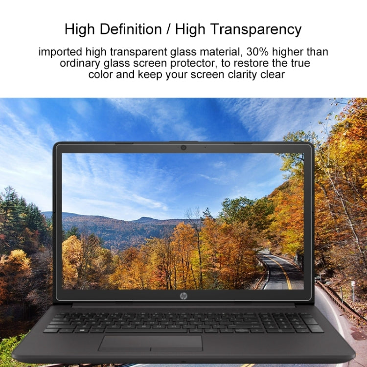 Película protectora de vidrio templado HD para pantalla de portátil HP 255 G7 Notebook PC de 15,6 pulgadas, For HP 255 G7 Notebook PC 15.6 inch