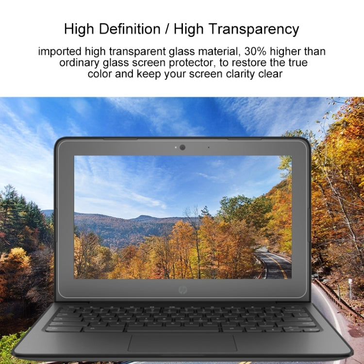 Película protectora de vidrio templado HD para pantalla de portátil HP Chromebook 11 G6 EE de 11,6 pulgadas, For HP Chromebook 11 G6 EE 11.6 inch