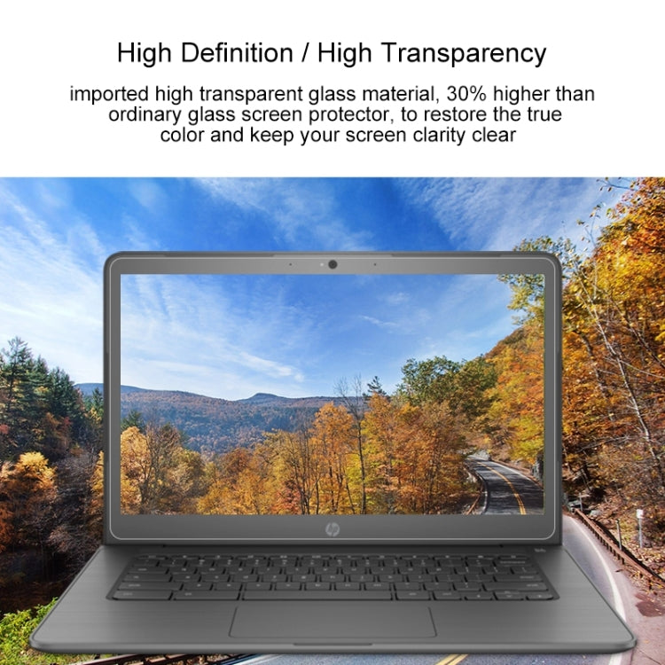 Película protectora de vidrio templado HD para pantalla de portátil HP Chromebook 14 G5 de 14 pulgadas, For HP Chromebook 14 G5 14 inch